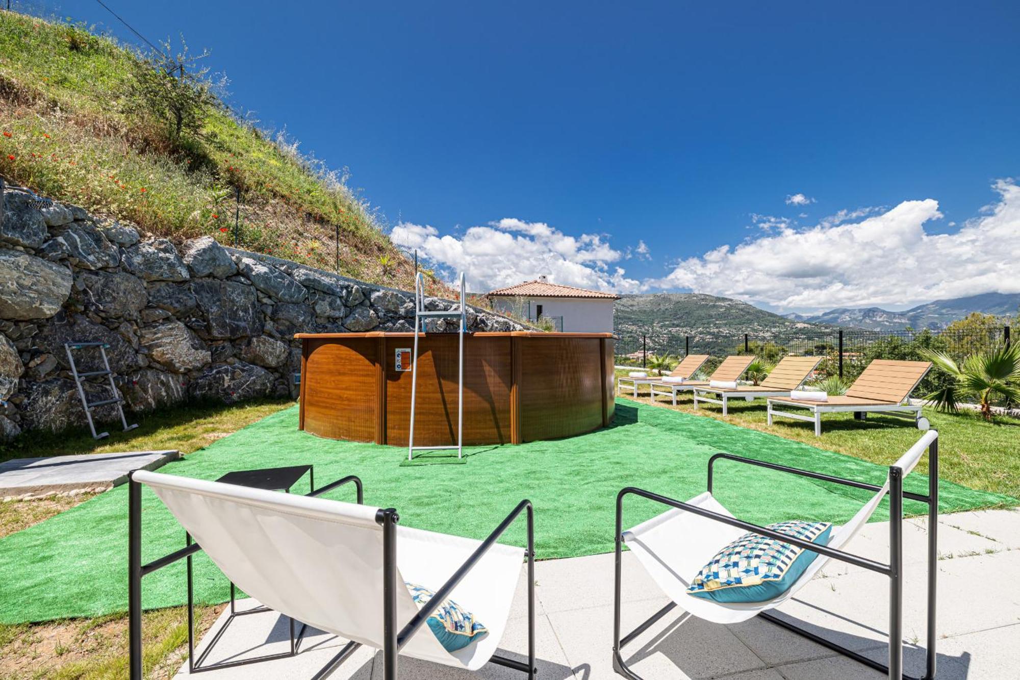 Villa Riviera - Nouveaute Entre Mer Et Montagnes Colomars エクステリア 写真