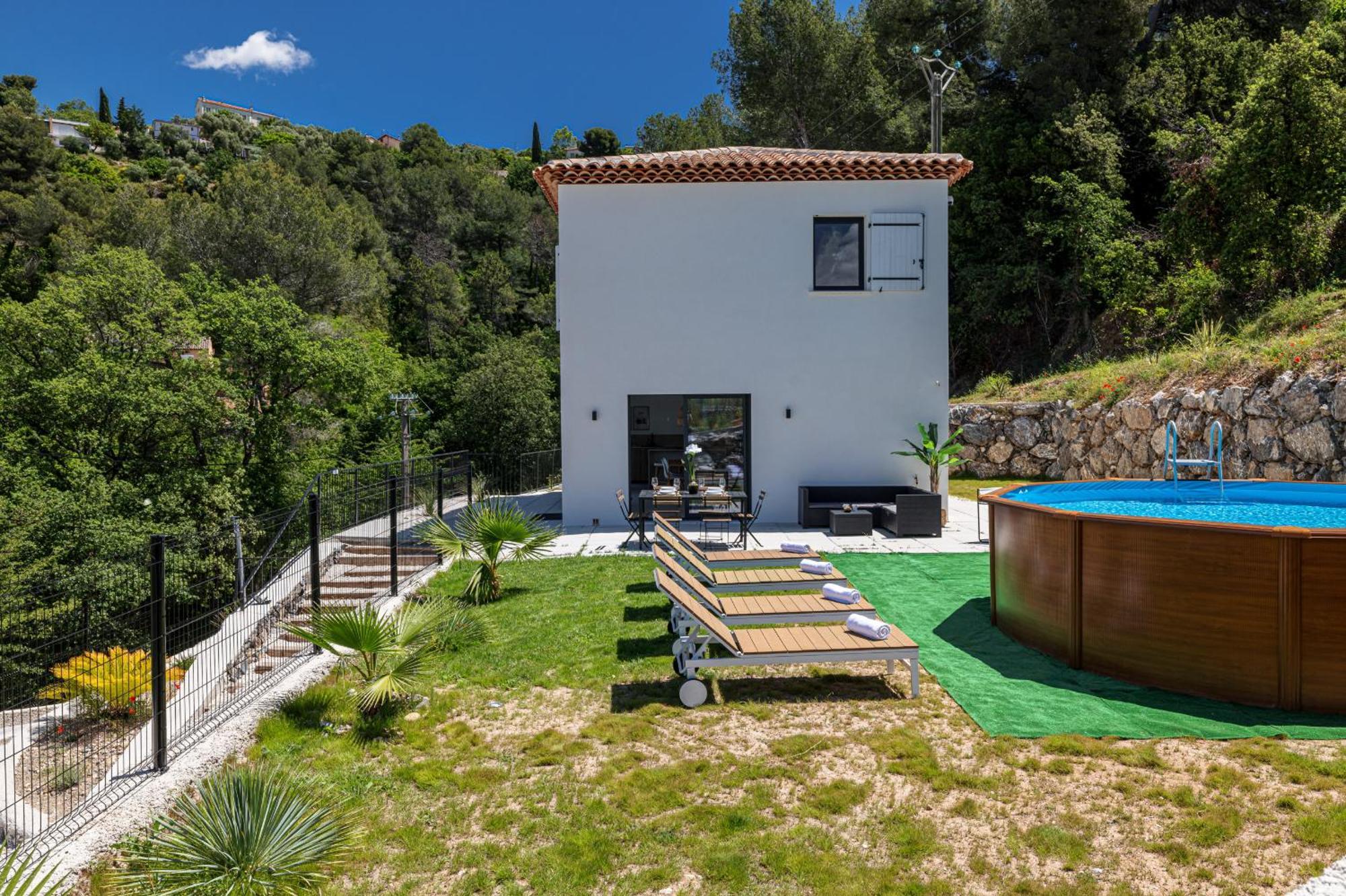 Villa Riviera - Nouveaute Entre Mer Et Montagnes Colomars エクステリア 写真